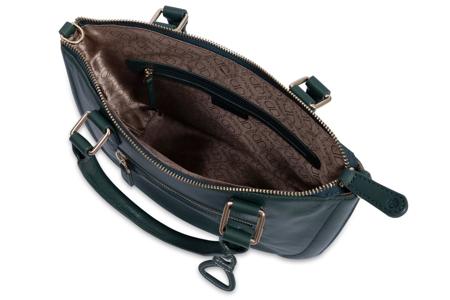 Chloe Leather Twin-Handle Handbag - Bascora