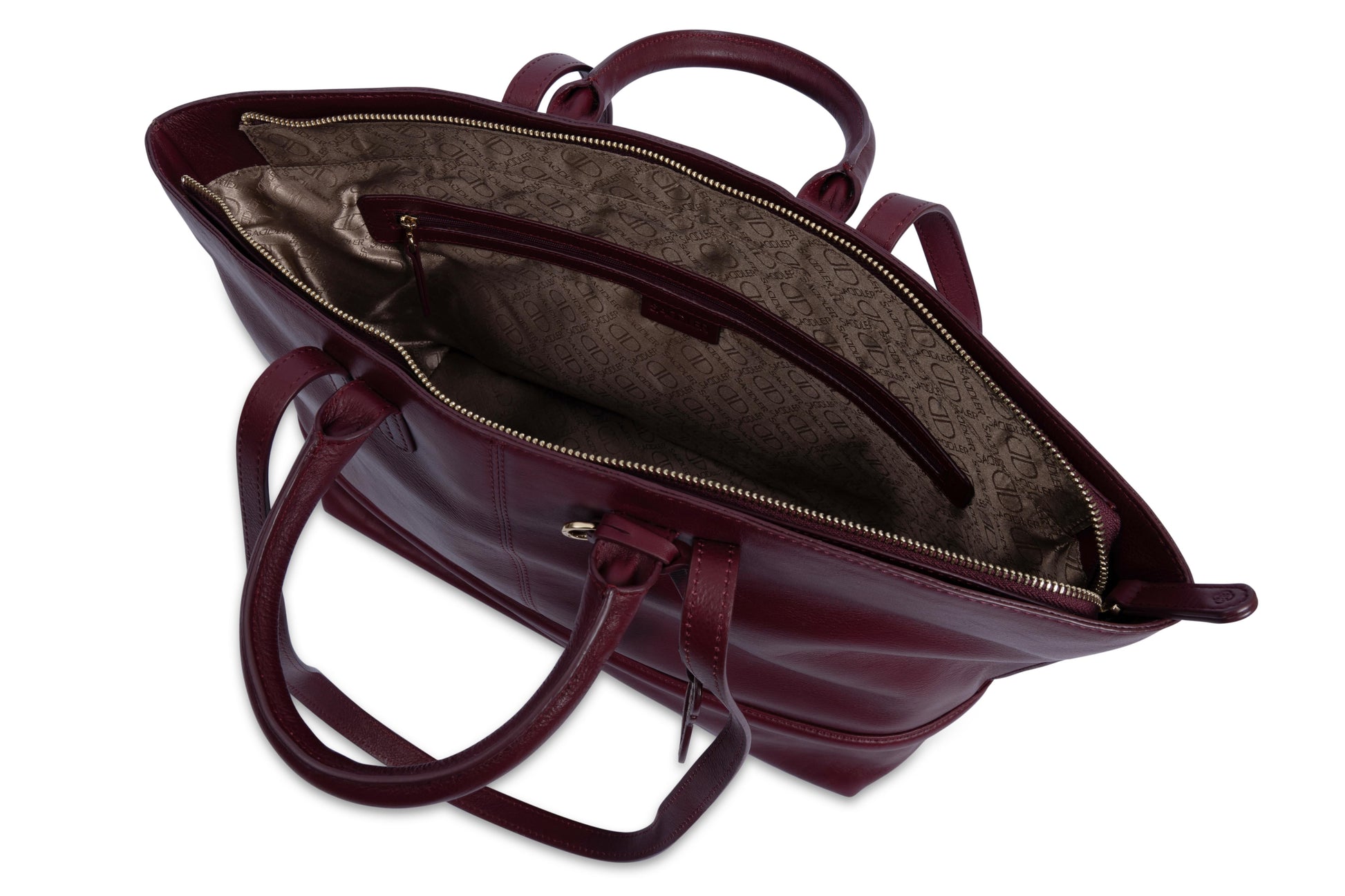 Victoria Leather Tote Bag - Bascora