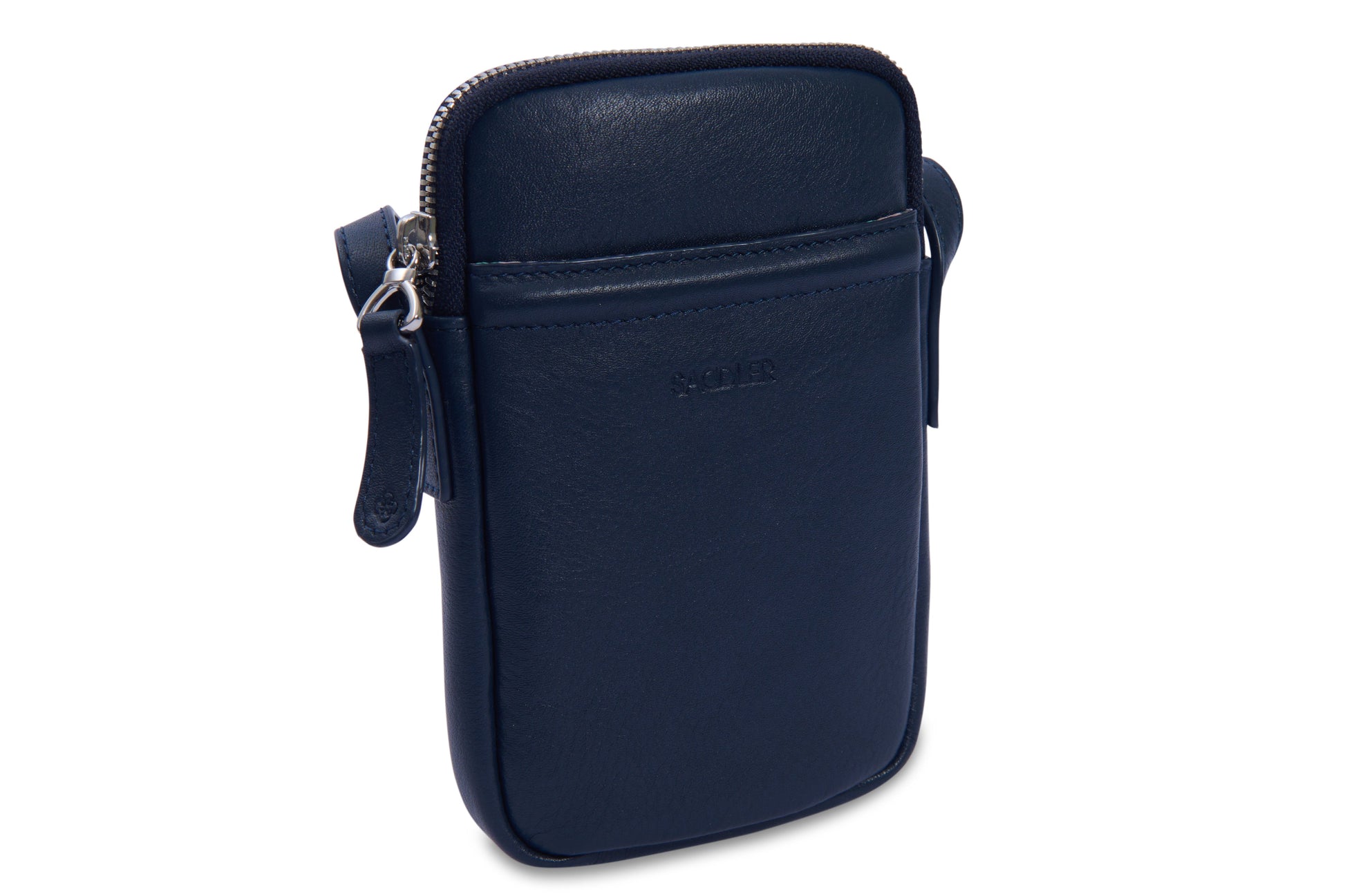 Margot RFID Leather Phone Pouch - Bascora
