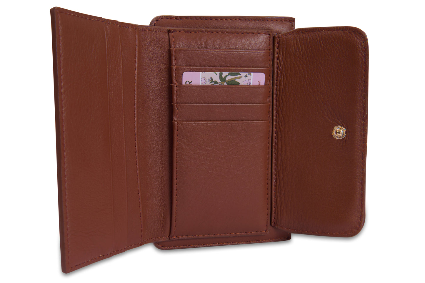 Marion Bifold Leather Wallet - Bascora