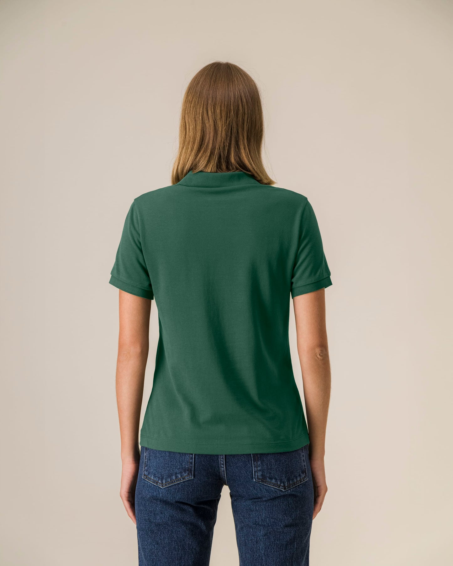 Organic Lightweight Polo Shirt —Womens