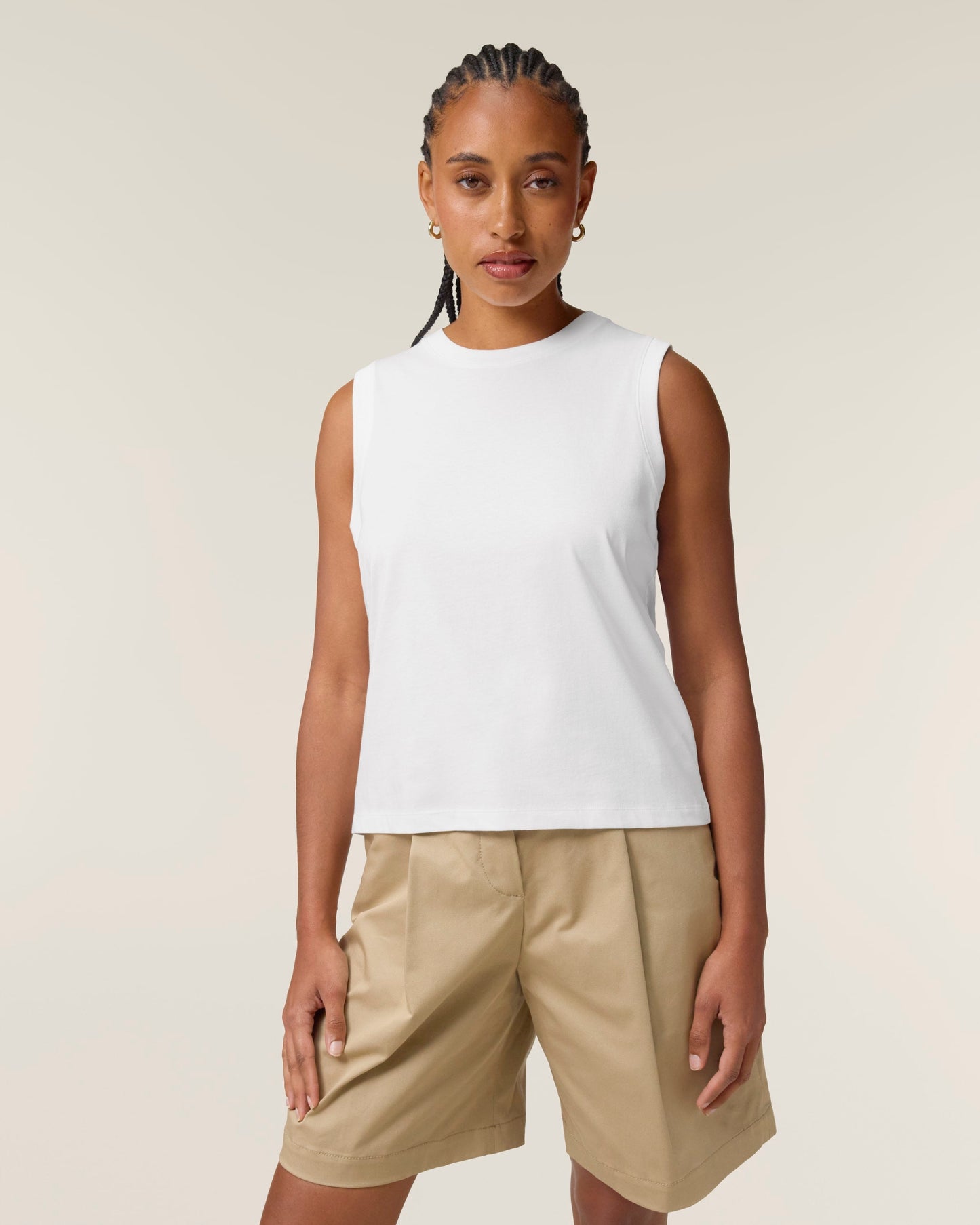 The High Neck Tank – Women's Organic Cotton