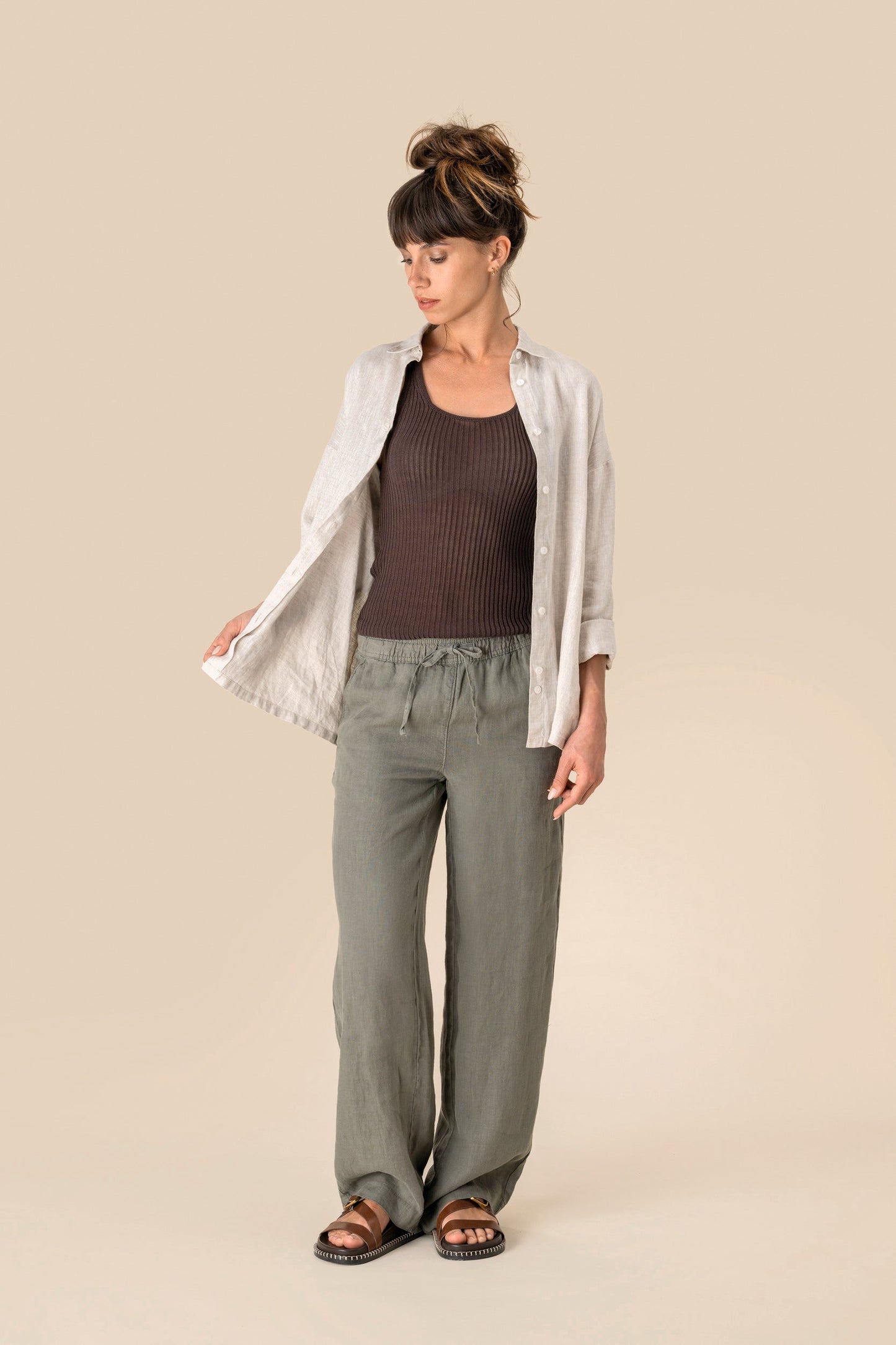 The Linen Trouser – Women's