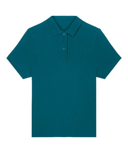 Organic Lightweight Polo Shirt —Womens