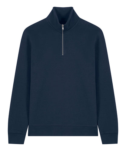 Organic Zip Neck Sweatshirt — Unisex