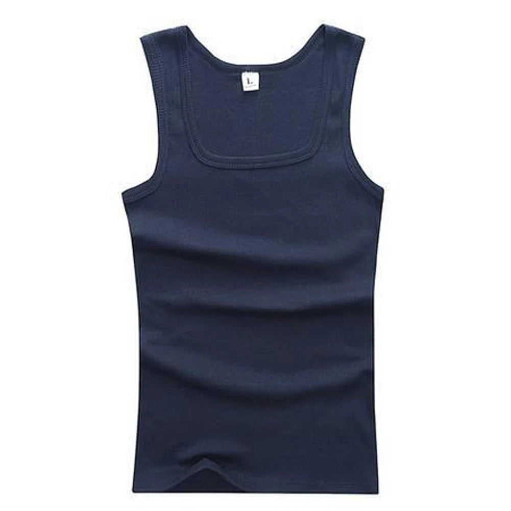 Men's Tank Top - Gym Workout Fitness Vest - Bascora