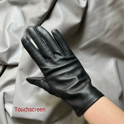 Women's Genuine Leather Gloves – Thin Lined