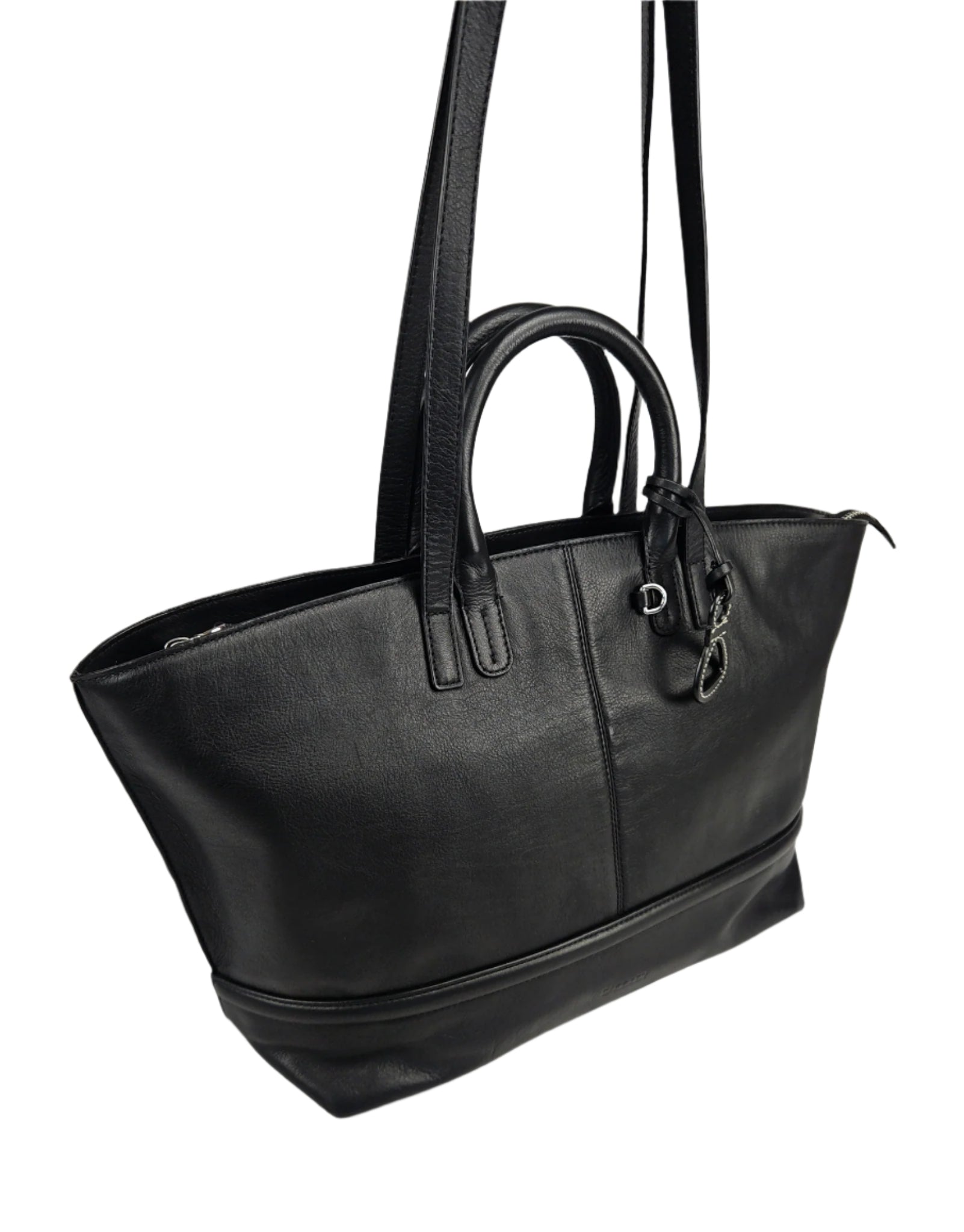 Victoria Leather Tote Bag - Bascora