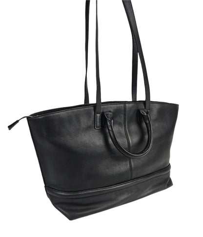 Victoria Leather Tote Bag - Bascora