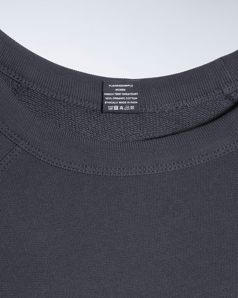 The French Terry Sweatshirt – Women's Organic Cotton