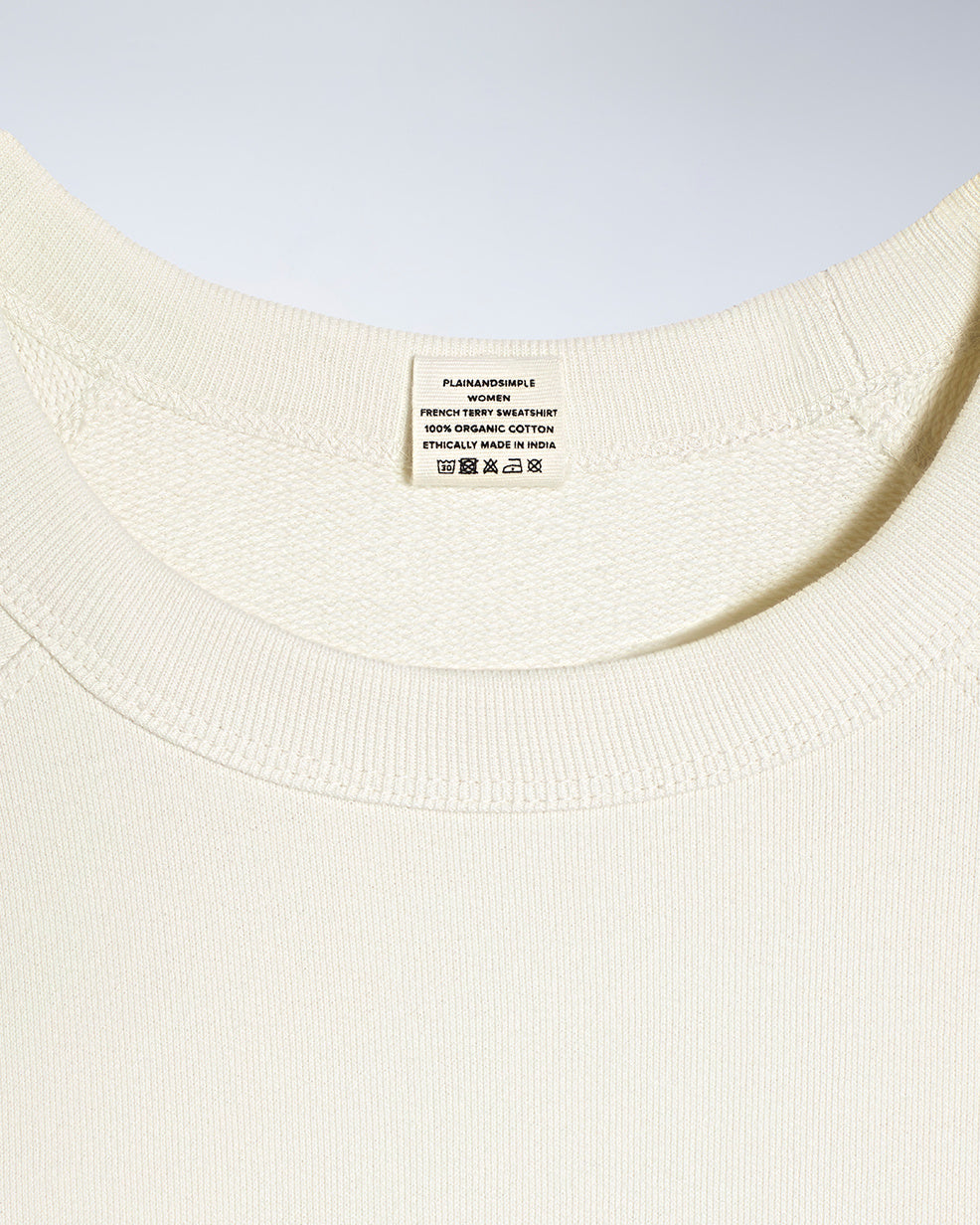 The French Terry Sweatshirt – Women's Organic Cotton