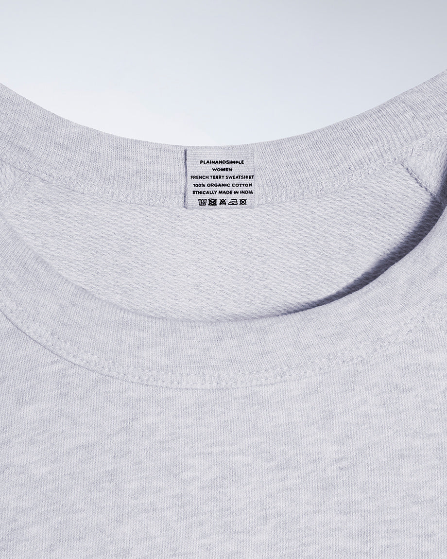 The French Terry Sweatshirt – Women's Organic Cotton