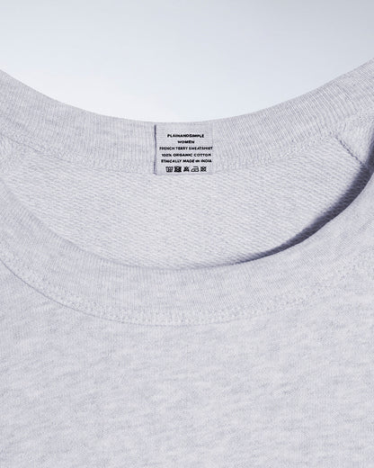 The French Terry Sweatshirt – Women's Organic Cotton