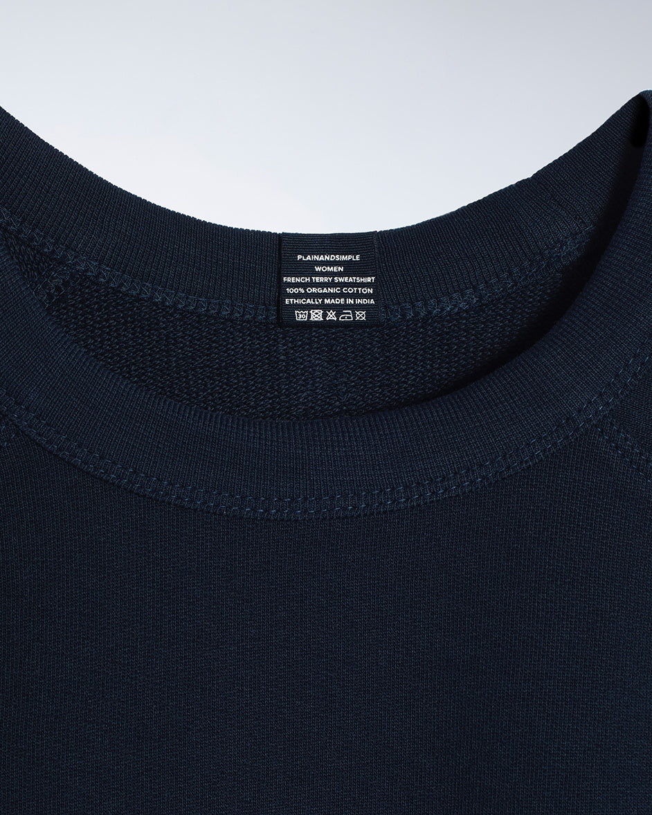 The French Terry Sweatshirt – Women's Organic Cotton