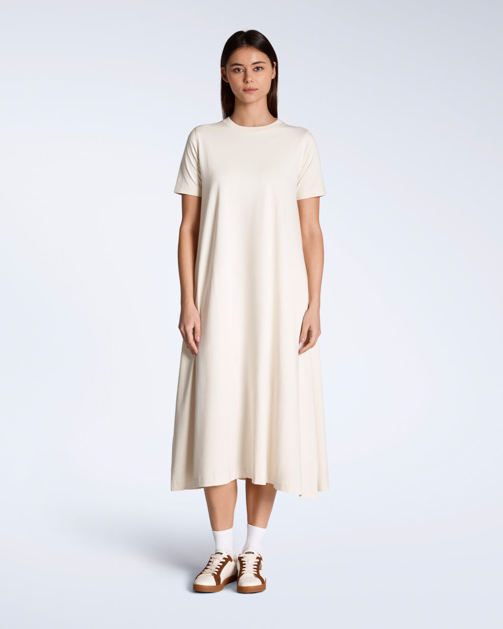 The Long Line T-Shirt Dress – Organic Cotton