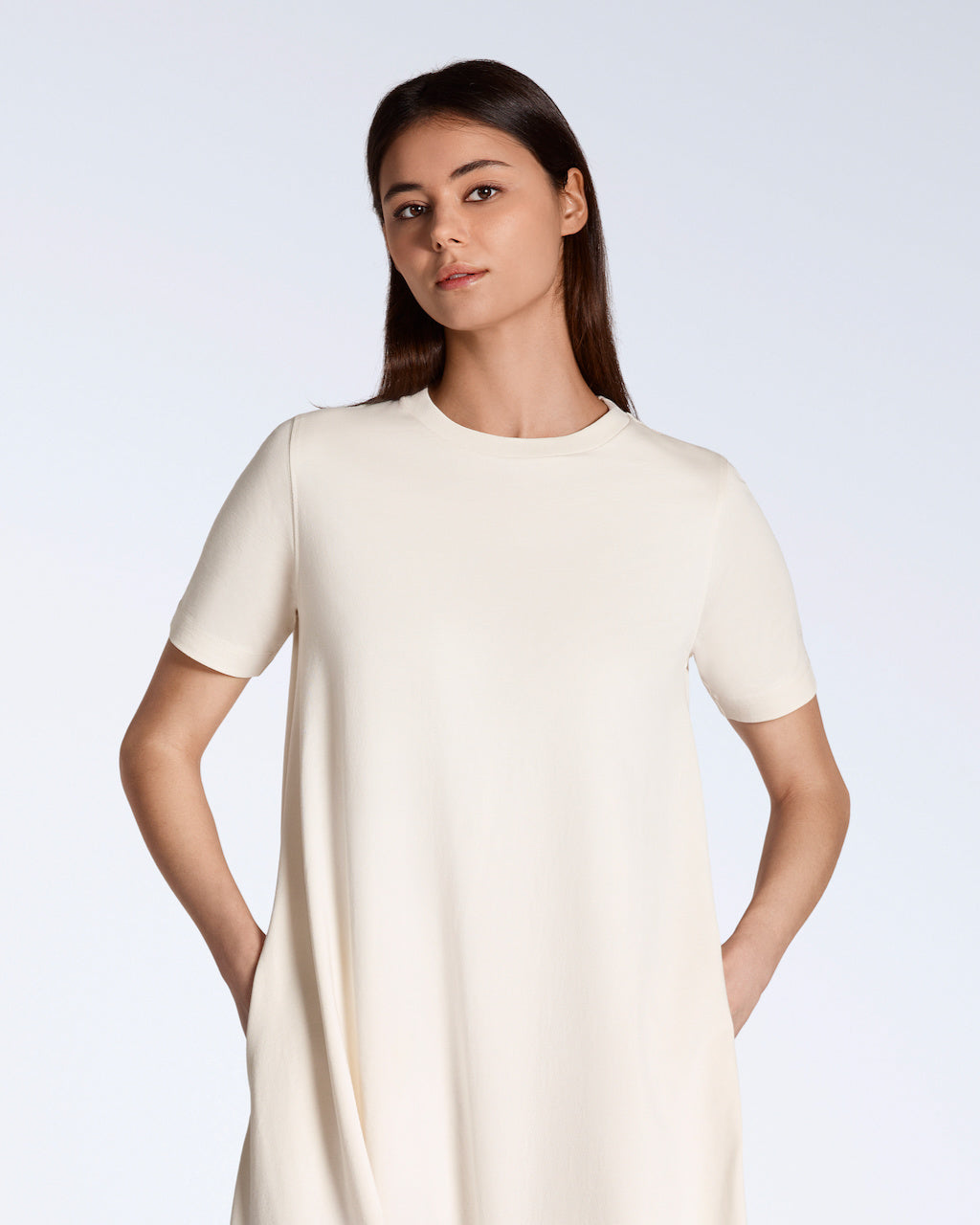The Long Line T-Shirt Dress – Organic Cotton