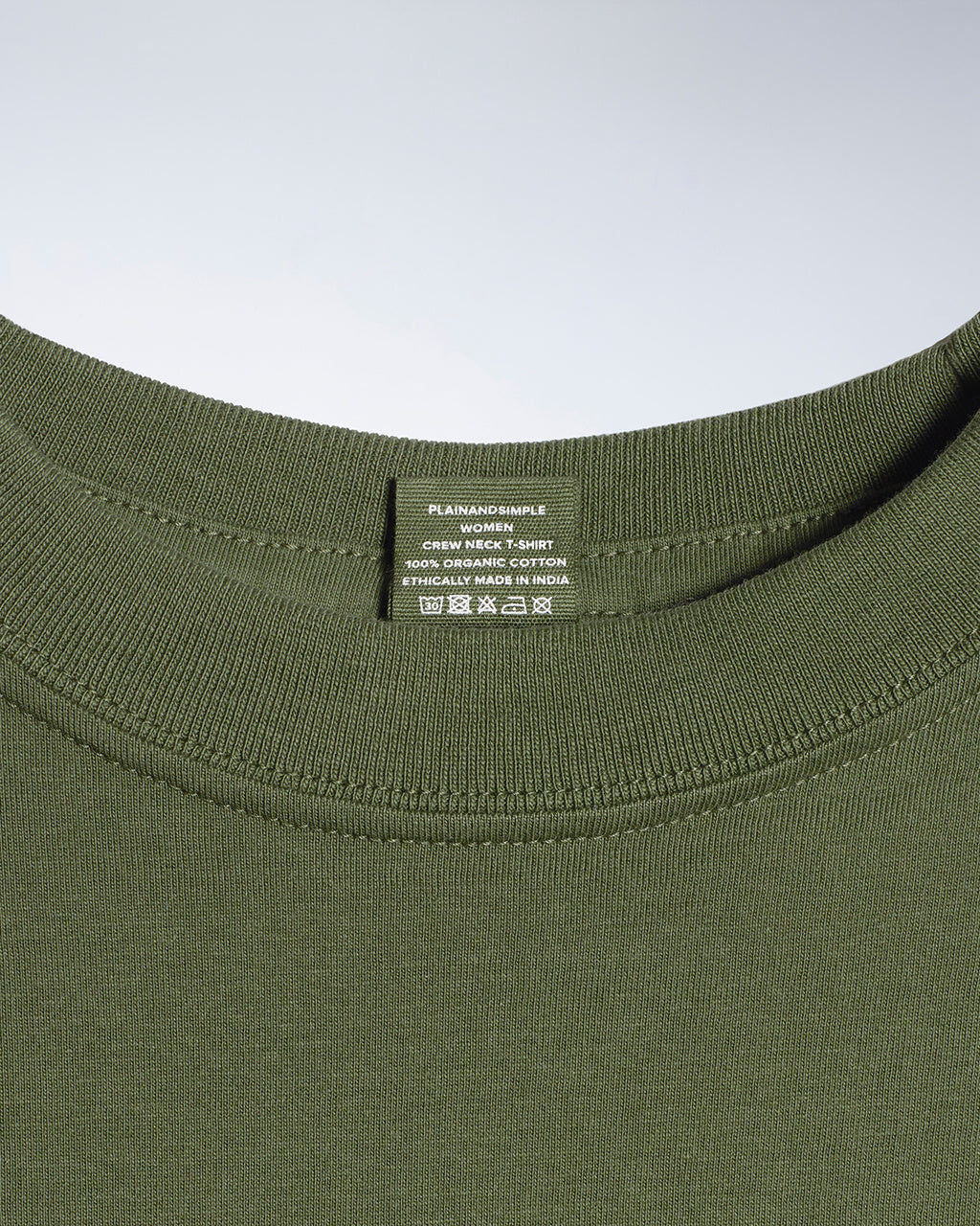 The Crew Neck Tee – Organic Cotton