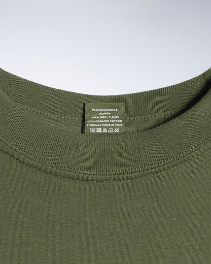 The Crew Neck Tee – Organic Cotton