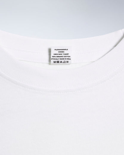 The Crew Neck Tee – Organic Cotton