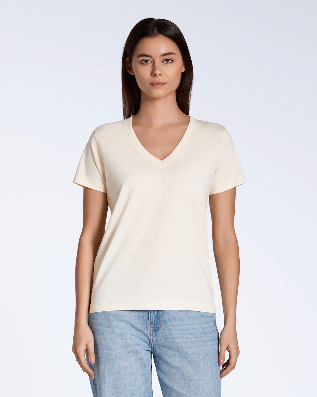 The V-Neck Tee – Organic Cotton
