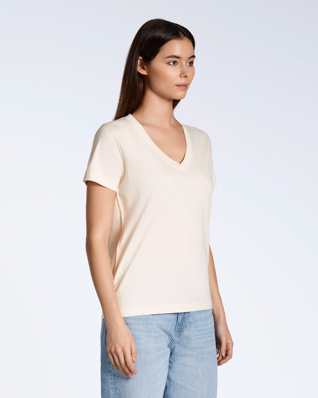 The V-Neck Tee – Organic Cotton