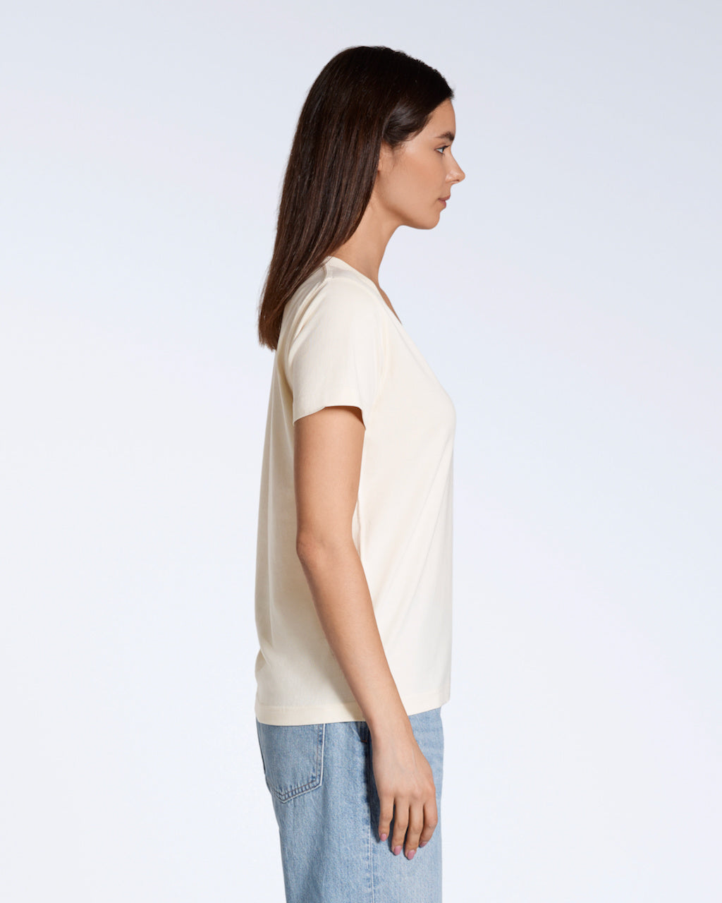 The V-Neck Tee – Organic Cotton