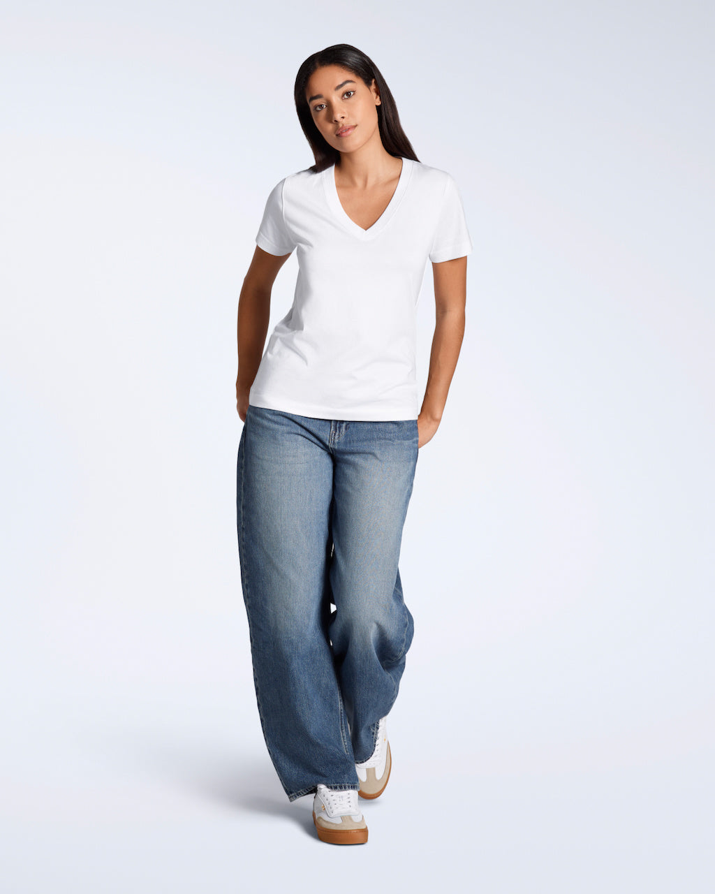 The V-Neck Tee – Organic Cotton