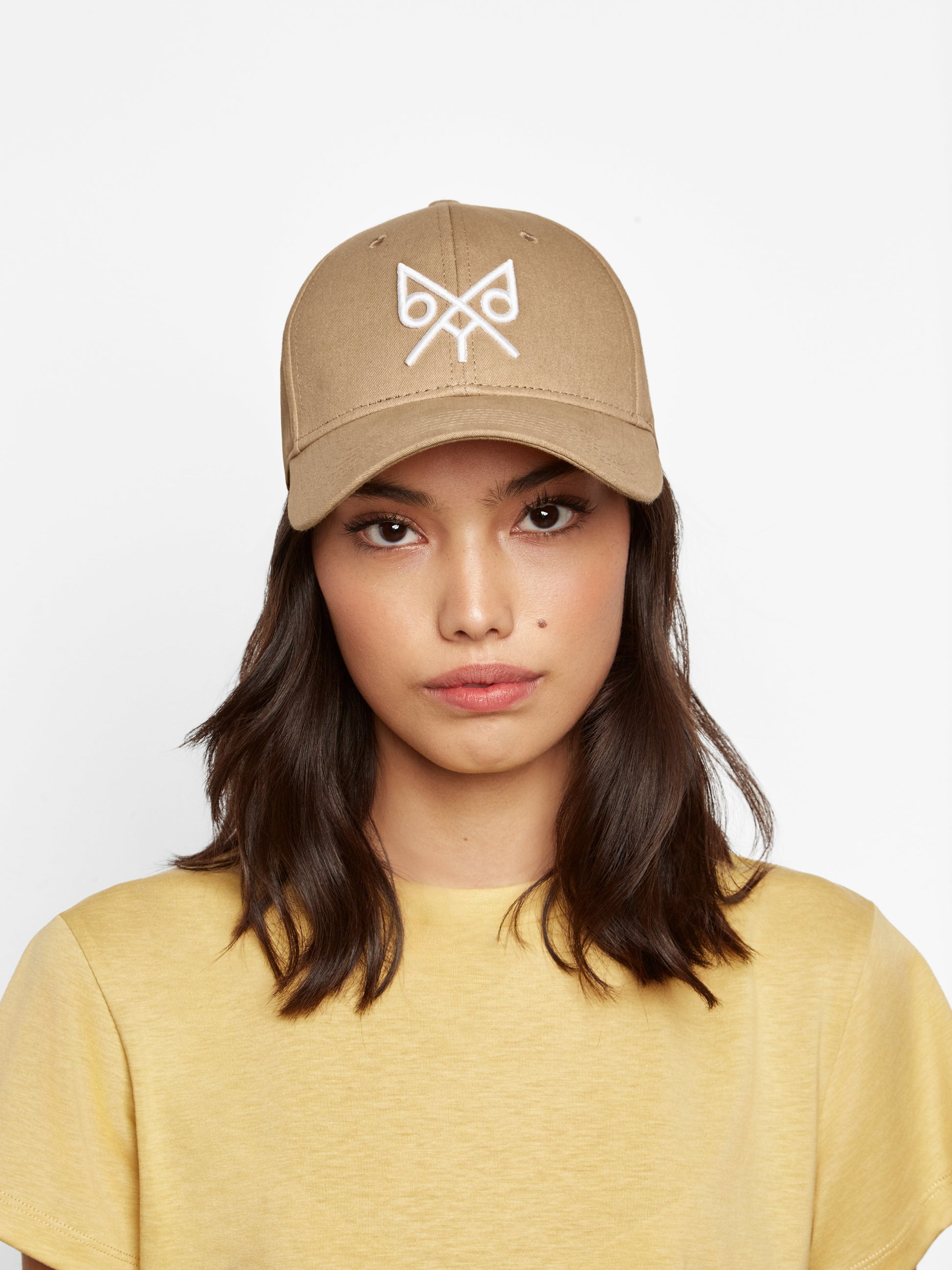The Focus Baseball Cap | Tan - Bascora