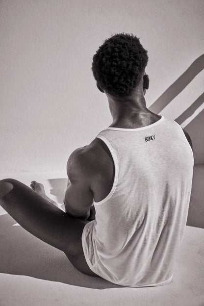 The Stunt Vest | White - Bascora