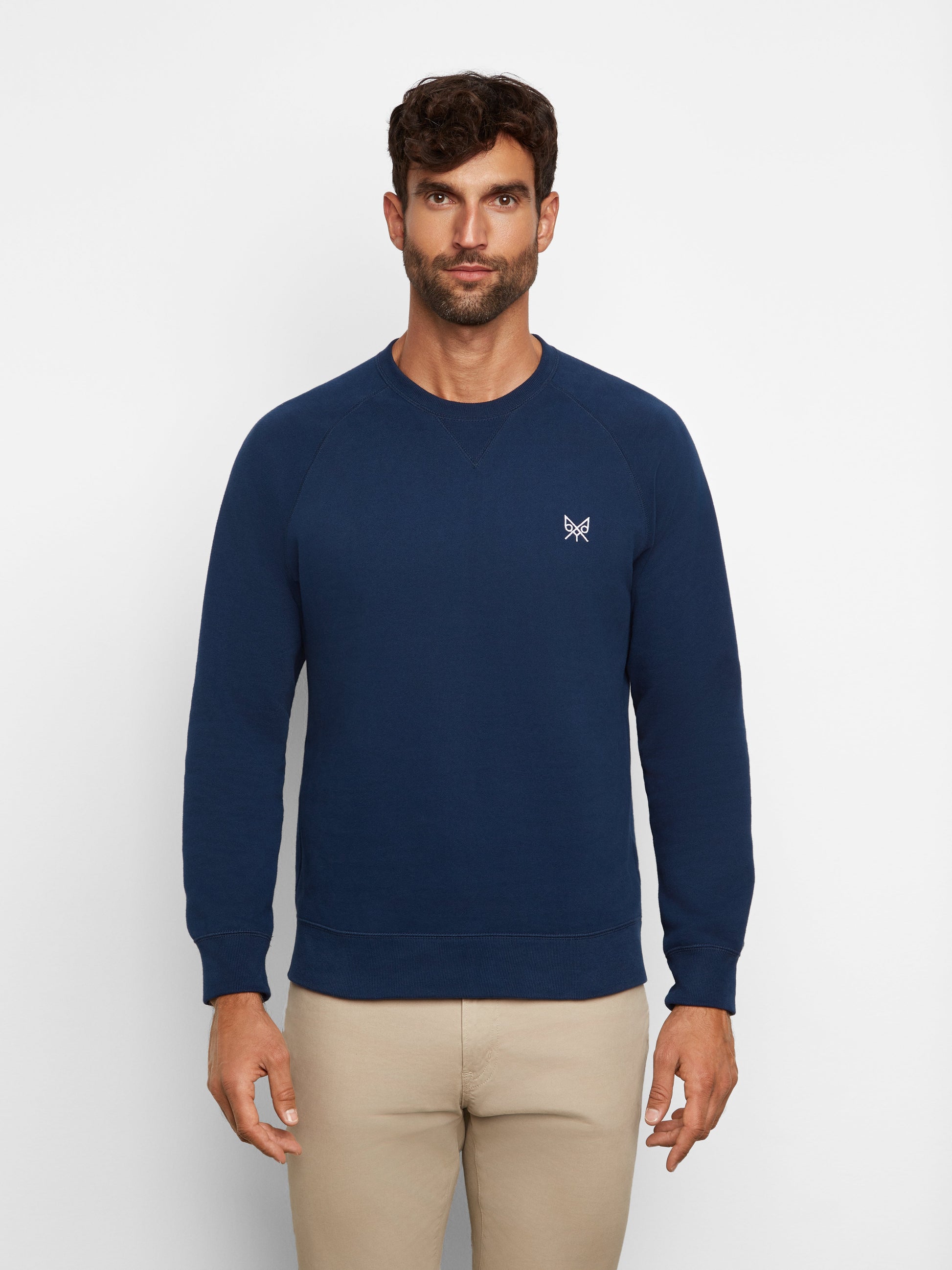 The Rigger Classic Sweater | Navy - Bascora
