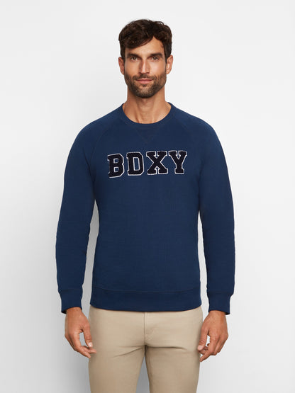 The Rigger BDXY Sweater | Navy - Bascora