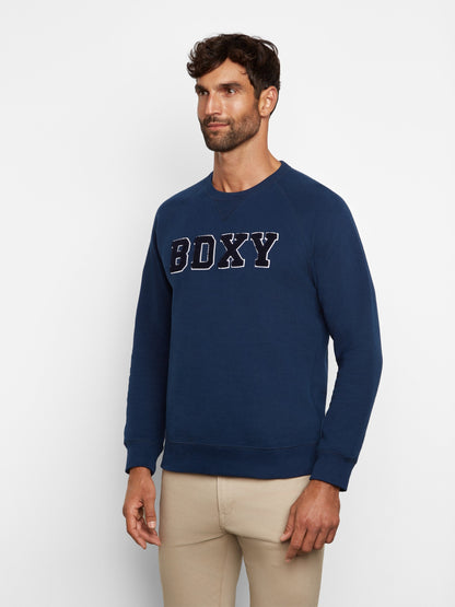 The Rigger BDXY Sweater | Navy - Bascora
