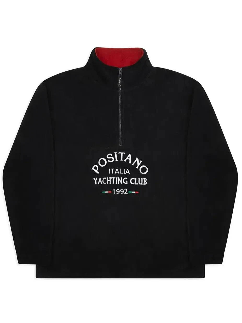 Positano Yacht Fleece Black - Bascora