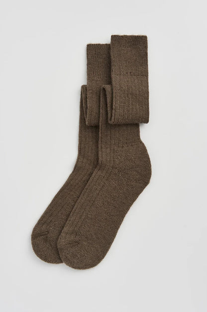 Wool Knee-High Socks