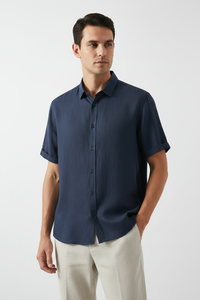 Editorial – Men's Linen Shirt
