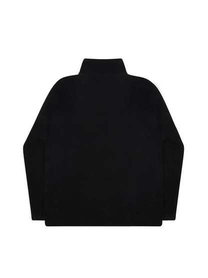 Positano Yacht Fleece Black - Bascora
