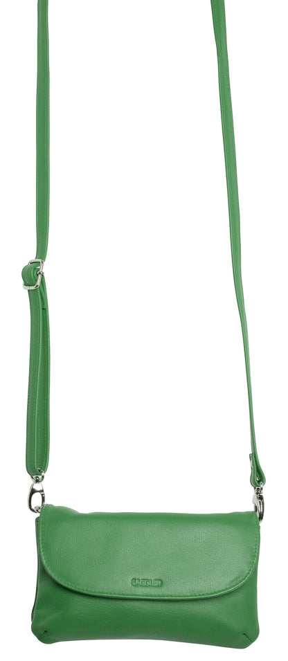 Audrey Leather Crossbody Bag & Clutch - Bascora