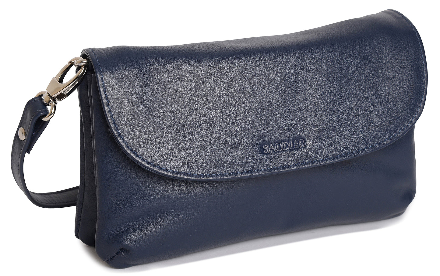 Audrey Leather Crossbody Bag & Clutch - Bascora