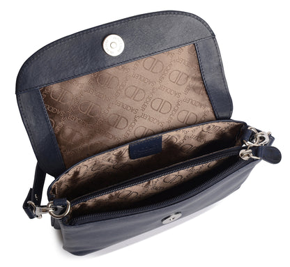 Audrey Leather Crossbody Bag & Clutch - Bascora