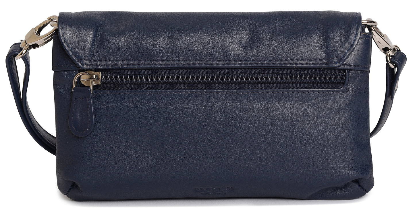Audrey Leather Crossbody Bag & Clutch - Bascora