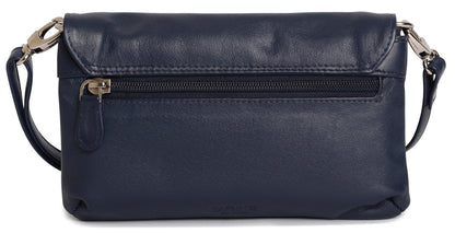 Audrey Leather Crossbody Bag & Clutch - Bascora