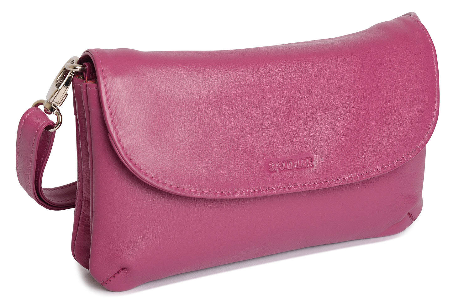 Audrey Leather Crossbody Bag & Clutch - Bascora