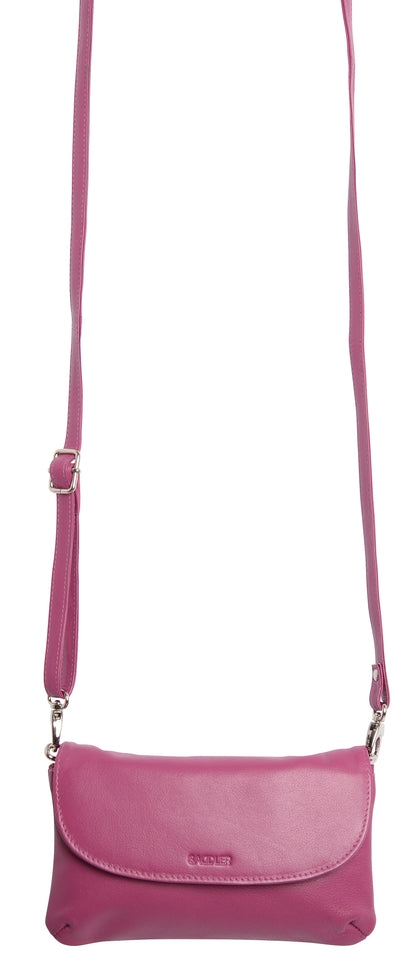 Audrey Leather Crossbody Bag & Clutch - Bascora