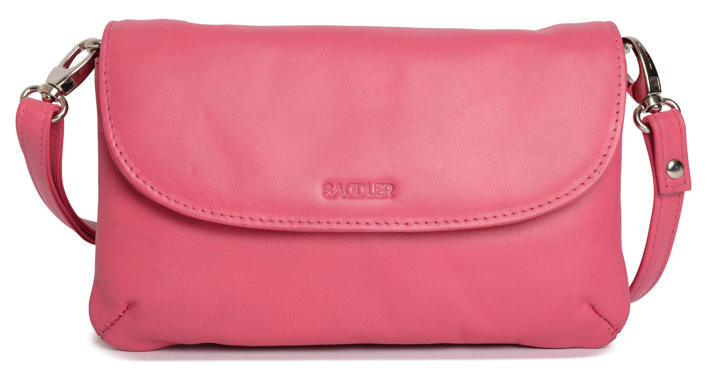 Audrey Leather Crossbody Bag & Clutch - Bascora