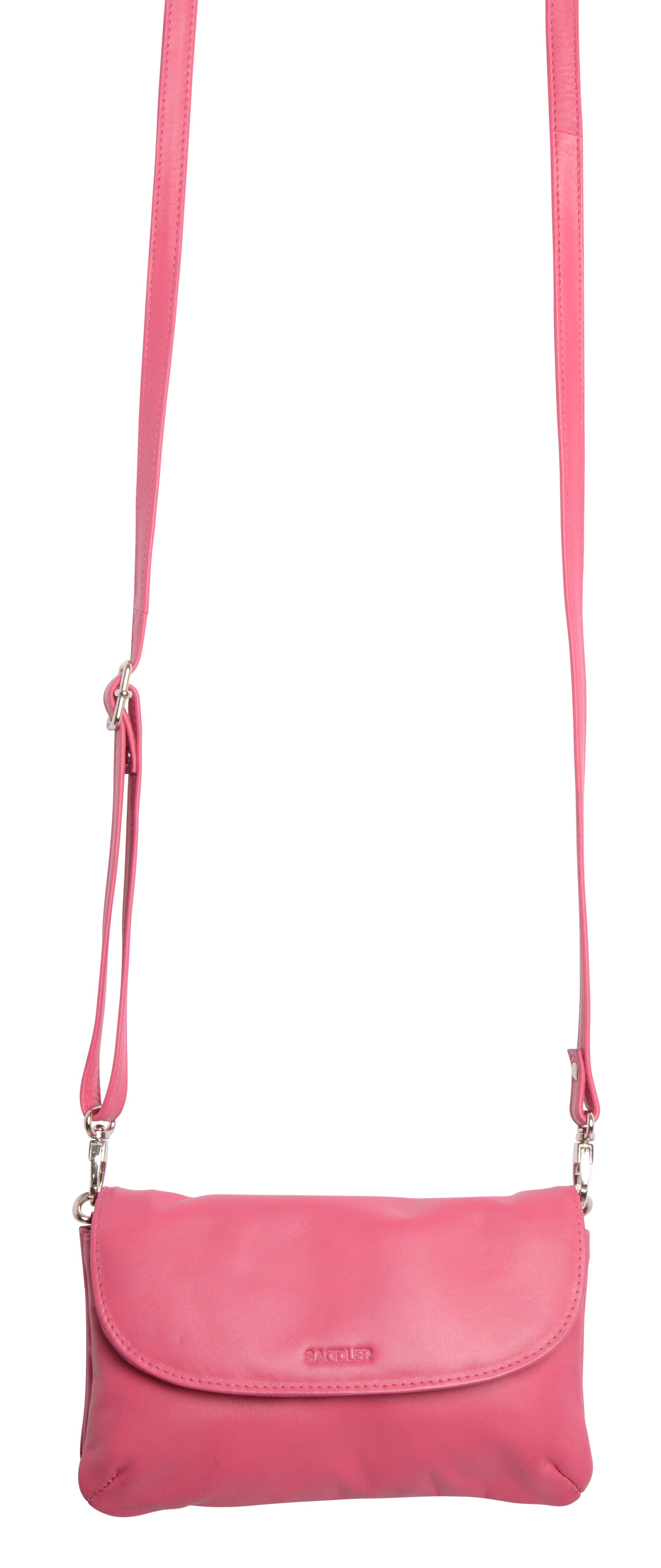Audrey Leather Crossbody Bag & Clutch - Bascora