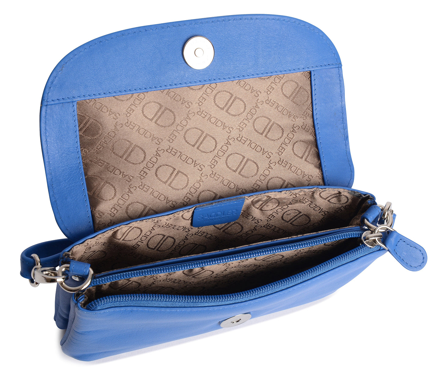 Audrey Leather Crossbody Bag & Clutch - Bascora