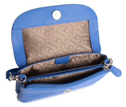 Audrey Leather Crossbody Bag & Clutch - Bascora