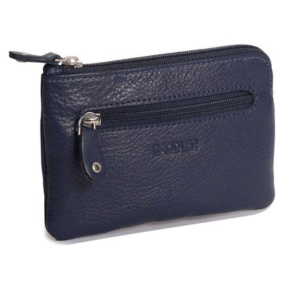 Ellie RFID Leather Coin & Card Purse - Bascora