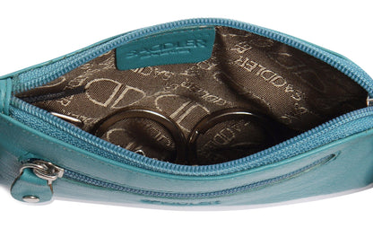 Ellie RFID Leather Coin & Card Purse - Bascora