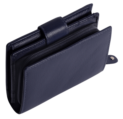 Emily RFID Leather Wallet - Bascora
